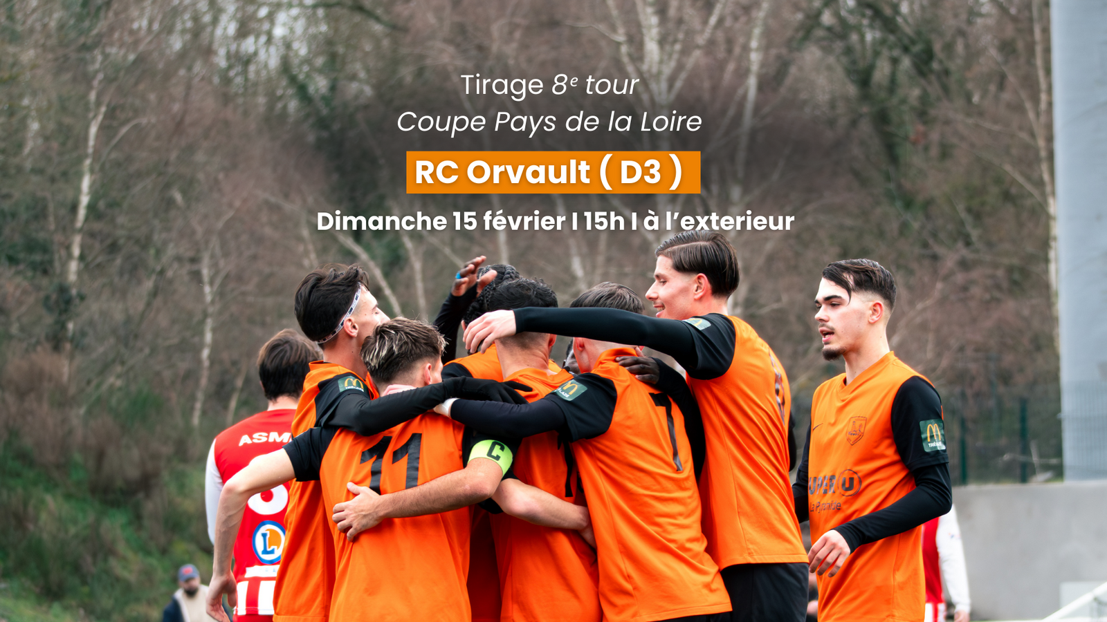 Tirage 8ᵉ tour Coupe des Pays de la Loire