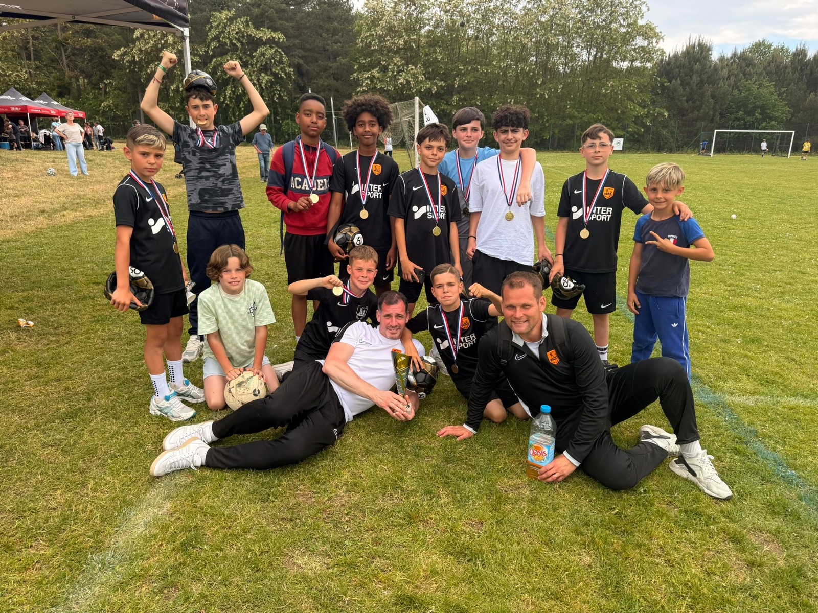 U12 /U13 en tournoi à Vernantes