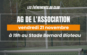 ASSEMBLÉE GÉNÉRALE DE L'ASSOCIATION