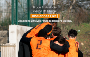Tirage 8ᵉ de finale Coupe de l'Anjou