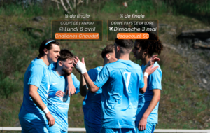 Nos séniors en Coupe !