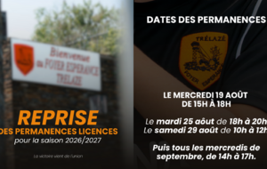 Reprise des permanences licences