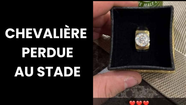 CHEVALIÈRE  PERDUE AU STADE
