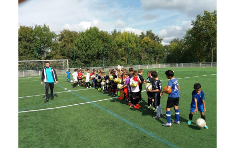 L'école de football à la recherche de glacières