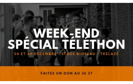 08 et 09/12 : Le club soutient le Téléthon !