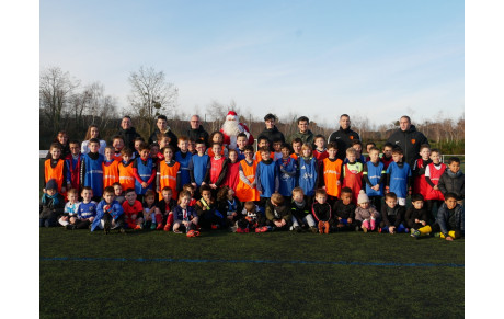 L'ECOLE DE FOOT FÊTE NOEL !