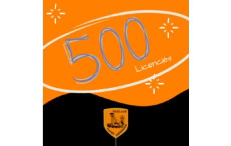 500 licenciés au club !