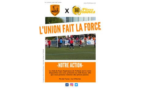 L'ACTION POUR LES PIÈCES JAUNES 