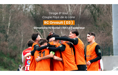 Tirage 8ᵉ tour Coupe des Pays de la Loire