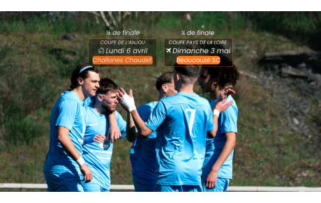 Nos séniors en Coupe !