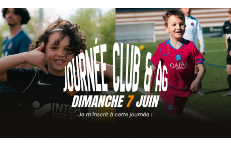 Inscris-toi à la Journée Club !