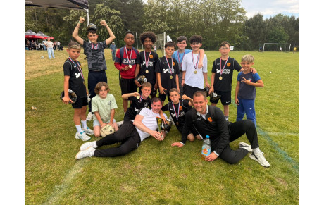 U12 /U13 en tournoi à Vernantes