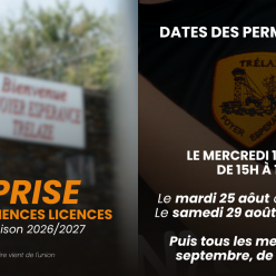 Reprise des permanences licences
