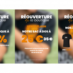 RÉOUVERTURE BOUTIQUE CLUB