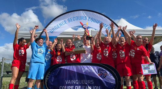 Nos Seniors Féminines remportent la Coupe de l’Anjou !
